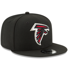 Load image into Gallery viewer, Atlanta Falcons New Era 9Fifty 950 Black Red &amp; White Snapback Hat