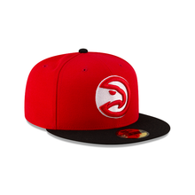 Load image into Gallery viewer, Atlanta Hawks 59fifty 5950 New Era Fitted Hat