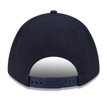 Load image into Gallery viewer, Atlanta Braves New Era 9Forty 940 M Frame Navy &amp; White Snapback Cap