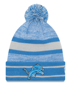 Detroit Lions Cuffed New Era Knit Beanie