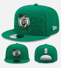 Load image into Gallery viewer, Boston Celtics NBA Draft New Era 950 9Fifty Snapback Hat # 60485830