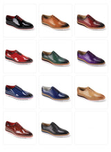 Load image into Gallery viewer, Genuine Leather with Lightweight Sole Lace up Shoe by Giovanni - Ruben