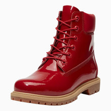 Load image into Gallery viewer, Timberland Premium Women’s 6-inch Red Patent Waterproof Boot   # F8A5G1