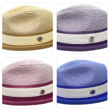 Load image into Gallery viewer, The Dante Collection Fedora Pinch Front Snap Brim Semi-Crushable Hat by Bruno Capelo