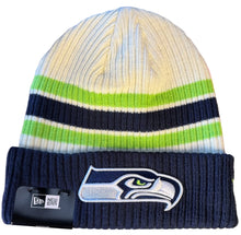 Load image into Gallery viewer, Seattle Seahawks New Era Vintage Knit Beanie
