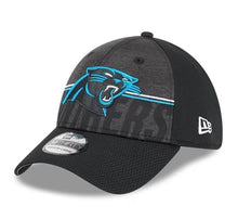 Load image into Gallery viewer, Carolina Panthers New Era 39Thirty 3930 Flex Fit Training Hat