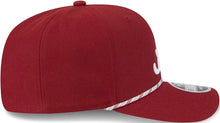 Load image into Gallery viewer, Alabama Crimson Tide Crimson &amp; White 9Seventy 970 New Era Stretch Snap Snapback Cap with Rope Trim