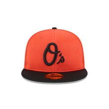 Load image into Gallery viewer, Baltimore Orioles New Era 59Fifty 5950 Orange Navy Fitted Hat