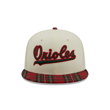 Load image into Gallery viewer, Baltimore Orioles New Era 9Fifty 950 Plaid Visor Snapback Cap