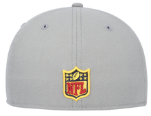 Load image into Gallery viewer, Baltimore Ravens New Era 59Fifty 5950 Color Pack Super Bowl XLV11 Side Patch Gray Fitted Cap