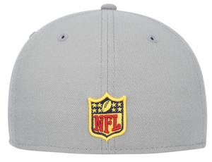 Baltimore Ravens New Era 59Fifty 5950 Color Pack Super Bowl XLV11 Side Patch Gray Fitted Cap