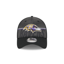 Load image into Gallery viewer, Baltimore Ravens New Era 39Thirty 3930 Flex Fit Training Hat