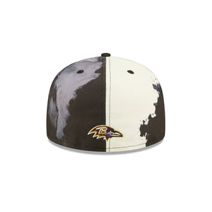 Baltimore Ravens 59Fifty 5950 New Era Sideline Ink Dye Fitted Cap