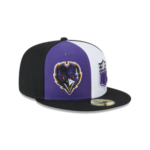 Baltimore Ravens 9Fifty 5950 New Era Sideline Fitted Cap