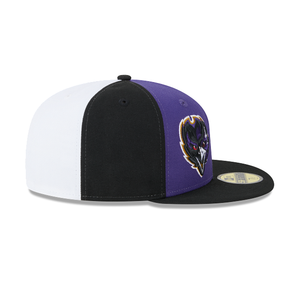 Baltimore Ravens 9Fifty 5950 New Era Sideline Fitted Cap