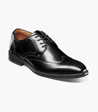 Load image into Gallery viewer, Stacy Adams Bennett Wing Tip Oxford Dress Shoe # 25752