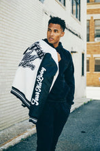 Load image into Gallery viewer, Racing Varsity Jacket with Patches by Bleecker &amp; Mercer