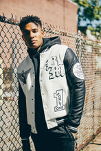 Load image into Gallery viewer, Racing Varsity Jacket with Patches by Bleecker &amp; Mercer