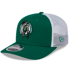 Load image into Gallery viewer, Boston Celtcis New Era 970 9Seventy Stretch Snap Trucker Snapback Hat