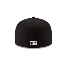 Load image into Gallery viewer, Boston Red Sox 59Fifty New Era Black on Black with white outline on "B" Logo Fitted Cap