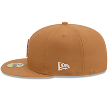 Load image into Gallery viewer, Boston Red Sox 59fifty 5950 Tan on Tan with White Outline New Era Fitted Cap