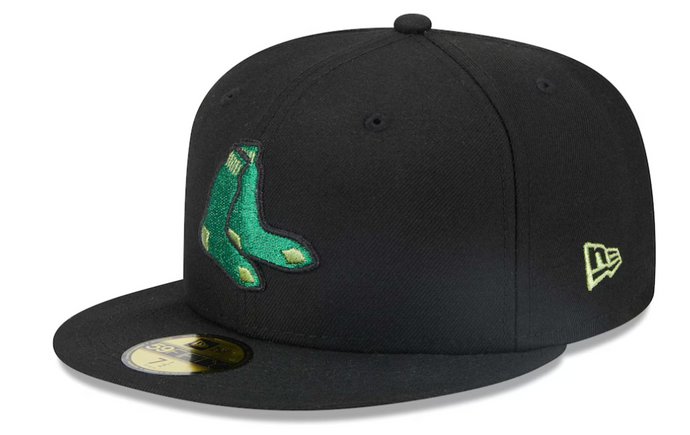 Boston Red Sox New Era Authentic Metallic Pop 59FIFTY 5950 Fitted Hat   # 60355835