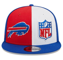 Load image into Gallery viewer, Buffalo Bills New Era 9Fifty 950 Snapback Sideline Pinwheel Hat