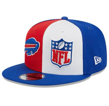 Load image into Gallery viewer, Buffalo Bills New Era 9Fifty 950 Snapback Sideline Pinwheel Hat
