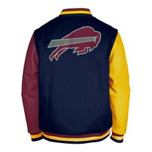 Load image into Gallery viewer, Buffalo Bills New Era Alt Colors Varsity Jacket