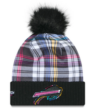 Load image into Gallery viewer, Buffalo Bills Crucial Catch New Era Pom Knit Beanie