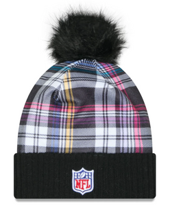 Buffalo Bills Crucial Catch New Era Pom Knit Beanie