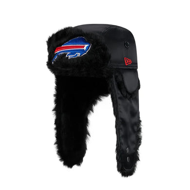 Buffalo Bills New Era Solid Black Trapper Hat