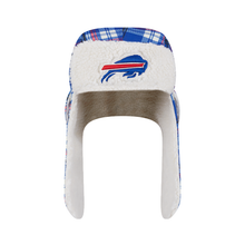 Load image into Gallery viewer, Buffalo Bills New Era Plaid Trapper Hat