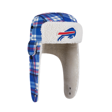 Load image into Gallery viewer, Buffalo Bills New Era Plaid Trapper Hat