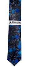 Load image into Gallery viewer, Stacy Adams Tie &amp; Hanky Set - Floral Design