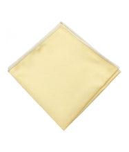 Load image into Gallery viewer, Solid Color Microfiber Pocket Squares - Hankies 10" X 10" in 35 Colors