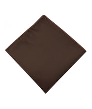 Load image into Gallery viewer, Solid Color Microfiber Pocket Squares - Hankies 10" X 10" in 35 Colors