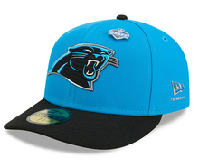 Load image into Gallery viewer, Carolina Panthers New Era 59fifty 5950 Team Color Curved Bill 2026 Draft Fitted Hat