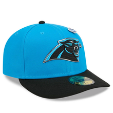 Load image into Gallery viewer, Carolina Panthers New Era 59fifty 5950 Team Color Curved Bill 2026 Draft Fitted Hat