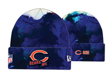 Load image into Gallery viewer, Chicago Bears Ink Dye New Era Fleece Lined Knit Beanie