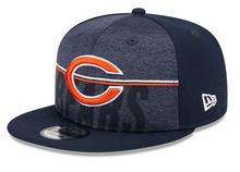 Load image into Gallery viewer, Chicago Bears 9Fifty 950 Navy blue cap with orange and white Bears logo.