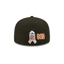 Load image into Gallery viewer, Chicago Bears New Era 59Fifty Salute to Service Fitted Hat