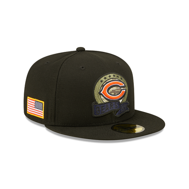 Chicago Bears New Era 59Fifty Salute to Service Fitted Hat