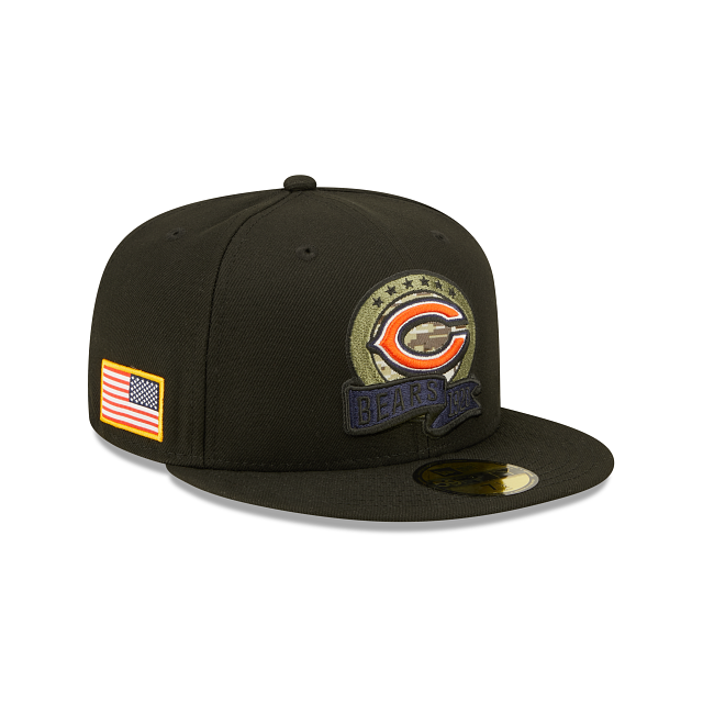 Chicago Bears New Era 59Fifty Salute to Service Fitted Hat
