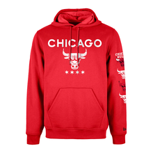 Load image into Gallery viewer, Chicago Bulls New Era Fleece Pullover Hoodie