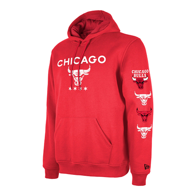 Chicago Bulls New Era Fleece Pullover Hoodie