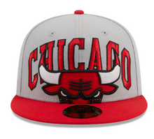 Load image into Gallery viewer, Chicago Bulls New Era 59Fifty 5950 Fitted Logo Hat