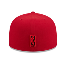 Load image into Gallery viewer, Chicago Bulls New Era 59Fifty 5950 Fitted Red on Red Hat