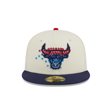 Load image into Gallery viewer, Chicago Bulls New Era 59Fifty 5950 Fitted Star Burst Hat