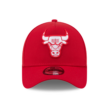 Load image into Gallery viewer, Chicago Bulls New Era 9Forty Red &amp; White 940AF Curved Bill Snapback Cap